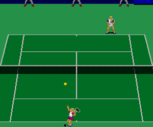 Power Tennis (Japan) Screenshot 1